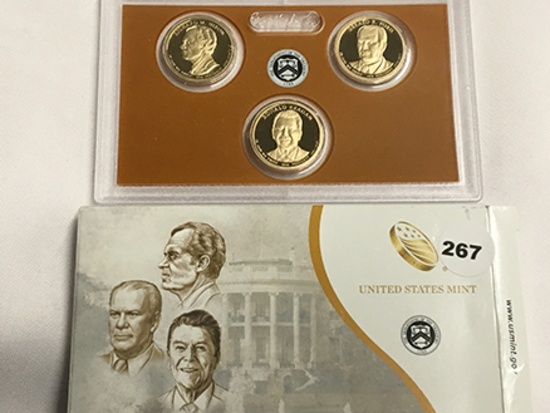 2016 Last Year 3 Presidential Dollars Proof