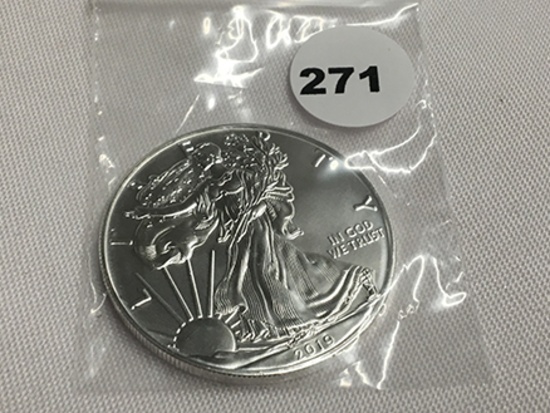 2019 American Silver Eagle GEM