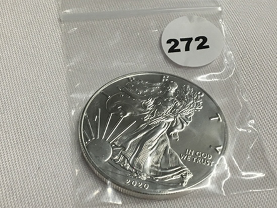 2020 American Silver Eagle GEM