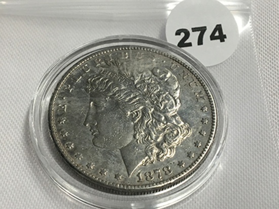 1878-S Morgan Dollar AU