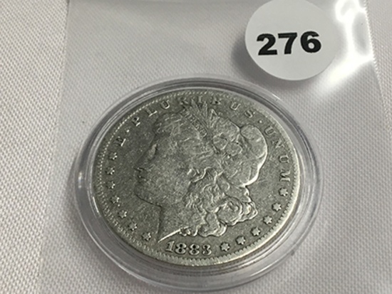 1883 CC Morgan Dollar