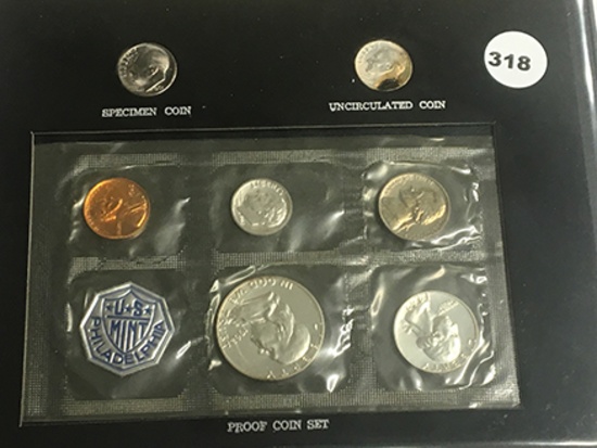 1962 Proof Set Plus 2 Silver Dimes