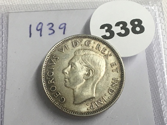 1939 Canada Quarter