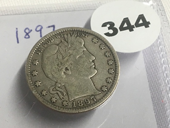 1897 Barber Quarter