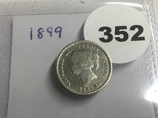 1899 Canadian 5 Cent