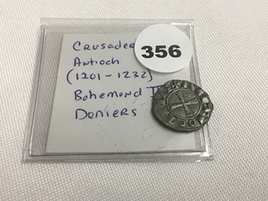 Crusaders Antioch (1201-1232) Bohemond IV Deniers