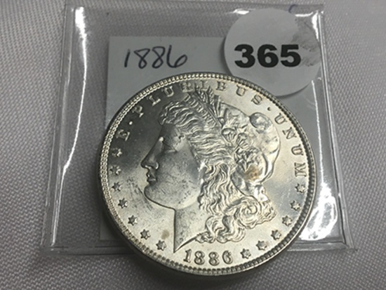 1886 Morgan Dollar