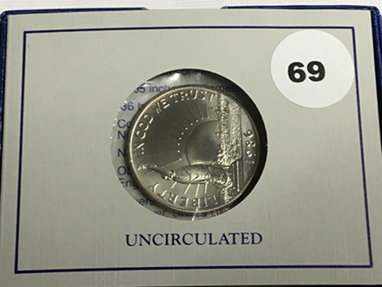 1986 Liberty Half Dollar Unc.