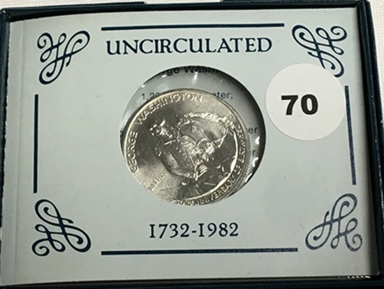 George Washington Silver Comm Half Dollar