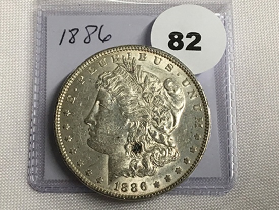 1886 Morgan Dollar
