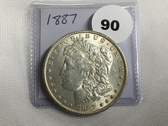 1887 Morgan Dollar