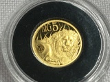 2019 0.5g Fine Gold 1,000 Francs Big Five Proof