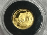2018 0.5g .999 Gold 2 1/2 Dollar Australia Big Seven Proof
