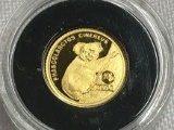 2018 0.5g .999 Gold 2 1/2 Dollar Australia Big Seven Proof