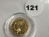 1911 $2 1/2 Indian Head Gold Coin