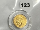 1914 $2 1/2 Indian Head Gold Coin