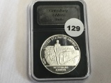 1 oz Silver Round 1860â€™s Gettysburg Address