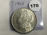 1903 Morgan Dollar Unc