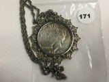 1922 Peace Dollar with Chain