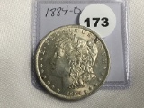 1884-O Morgan Dollar Unc