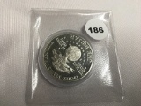 1991 USO 50th Anniversary Coin Unc