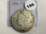 1890 CC Morgan Dollar