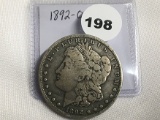 1892-O Morgan Dollar
