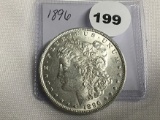 1896 Morgan Dollar Unc