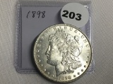1898 Morgan Dollar Unc