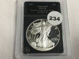 2002 American Silver Eagle BU