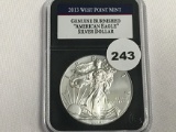 2013-W American Silver Eagle Unc