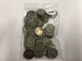 Bag of 82 Silver Dimes