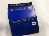 3 Proof Sets 1971, 1972 & 1973