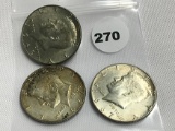 3-40% Silver Kennedy Halves