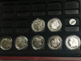 7 Tribute Proof Carson City Morgan Silver Dollars (Copies)