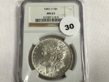 NGC Graded MS 63 1883-O Morgan Dollar