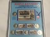 John F. Kennedy Comm Stamp and Coin Collection