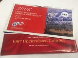 1987 and 2006 US Mint Sets