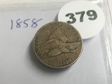 1858 Flying Eagle Cent