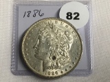 1886 Morgan Dollar