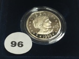 1999 Susan B Anthony Proof Dollar