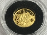 2019 0.5g Fine Gold 1,000 Francs Big Five Proof
