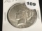 1926-S Peace Dollar Unc