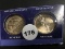 (2) P&D American innovators $1 coins Unc