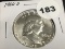 1960-D Franklin half dollar Unc