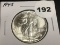 1945 Walking Liberty  half dollar Unc