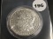 1887-O Morgan silver dollar Unc