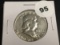 1951-D Franklin half dollar Unc