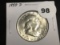 1953-D Franklin half dollar Unc