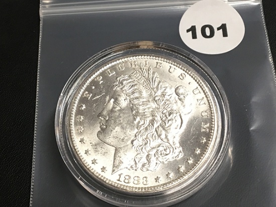 1883CC Morgan Silver Dollar GEM